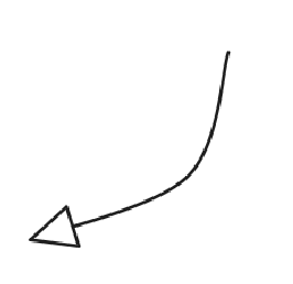 Arrow going to the left