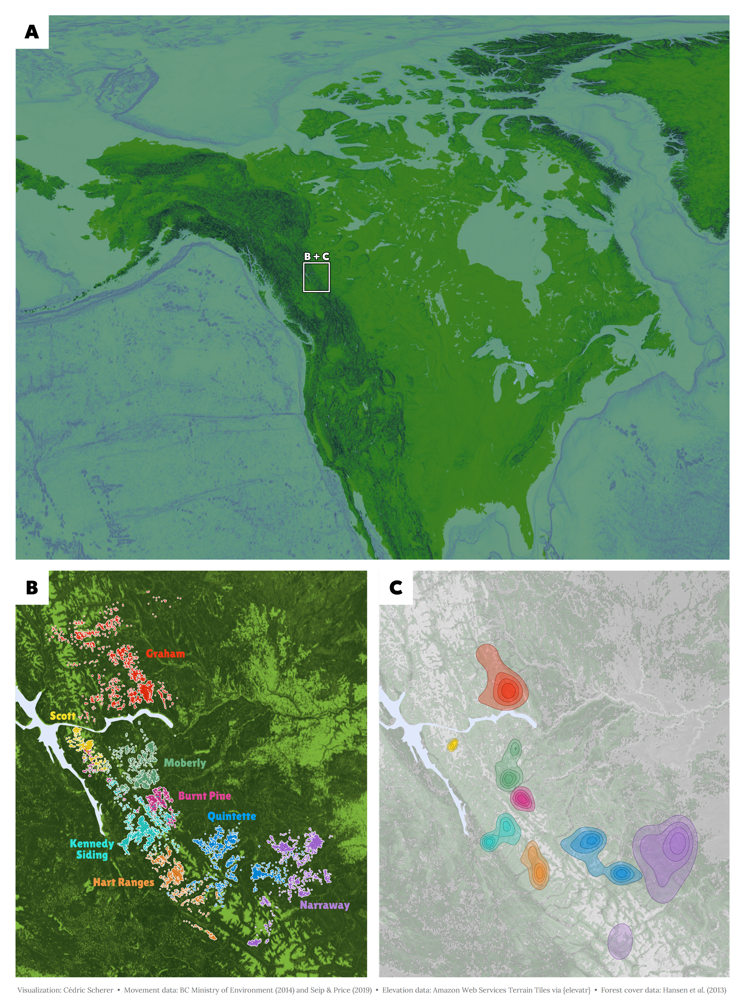 Scientific American multi-panel figure about drought data